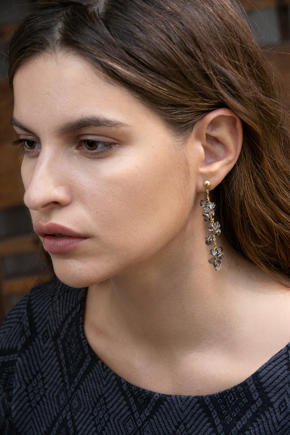 Mirror Maze Drop Earrings - MyraUSA