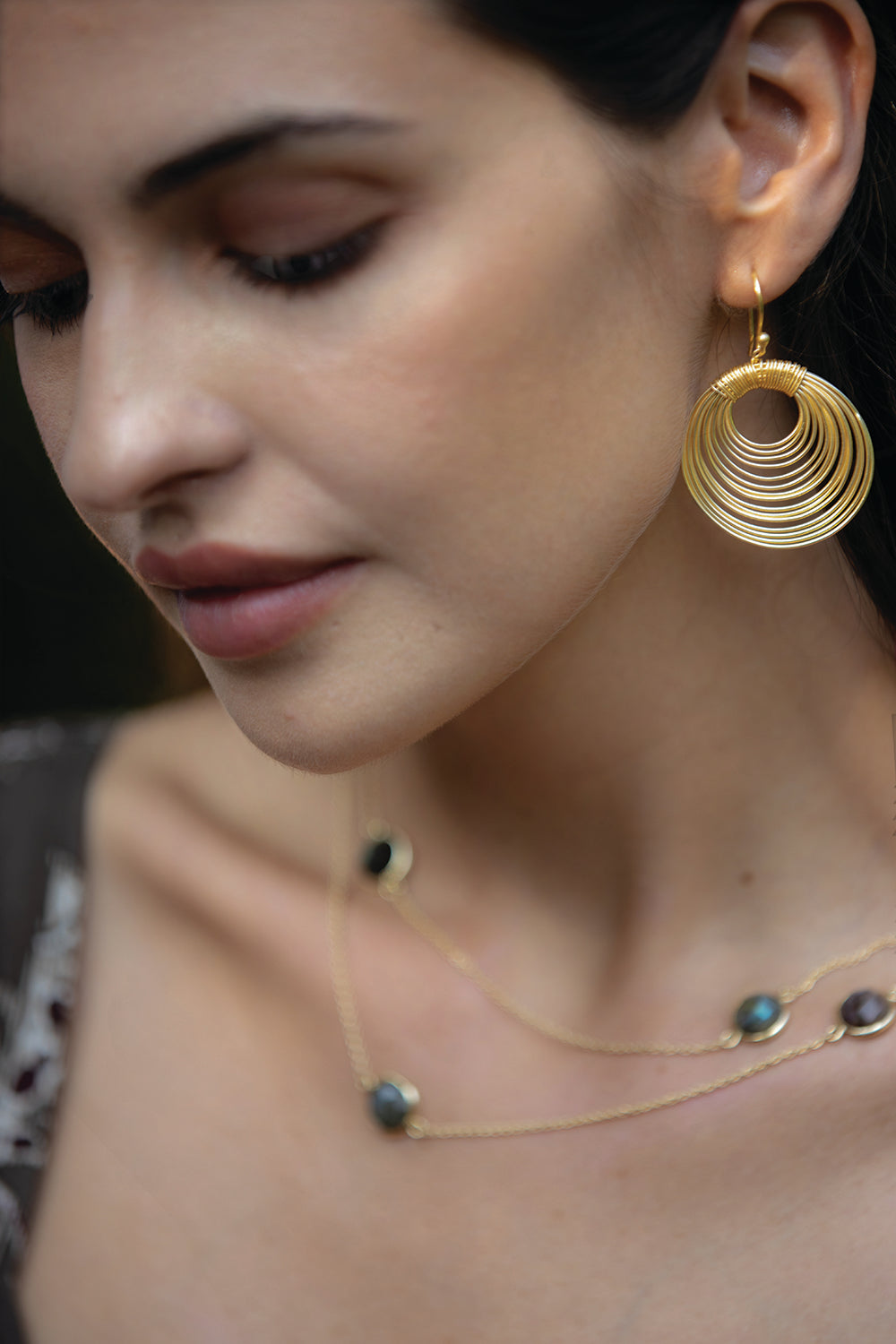 Egyptian Spirit Hoop Earrings - MyraUSA