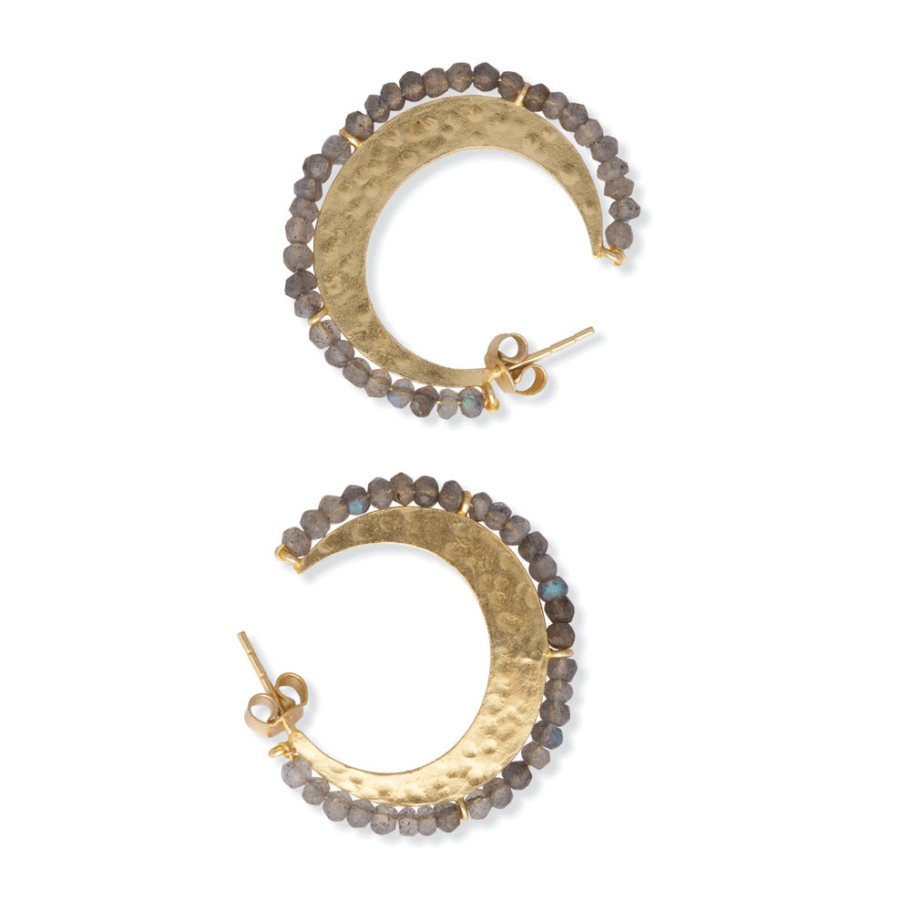 Tribal Delight Hoop Earrings - MyraUSA