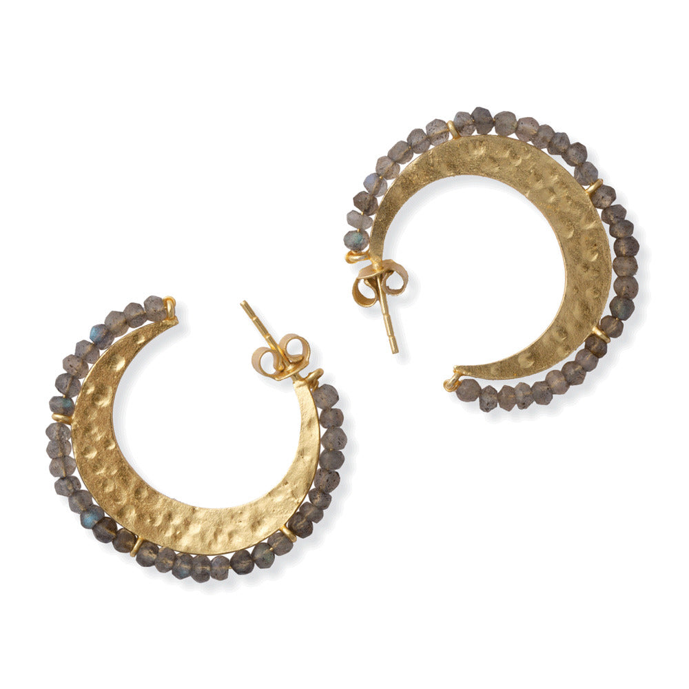 Tribal Delight Hoop Earrings - MyraUSA