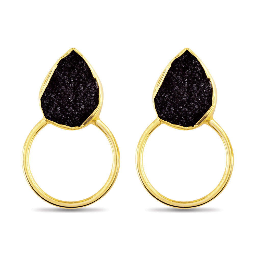 Night Magic Hoop Earrings - MyraUSA