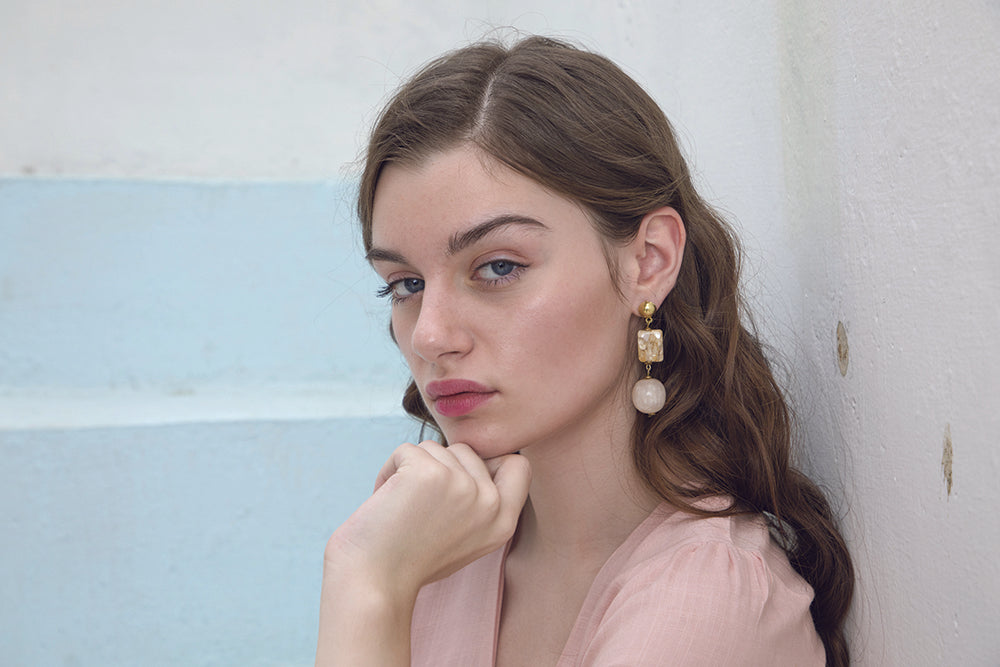 Radiant Pearl Drop Earrings - MyraUSA