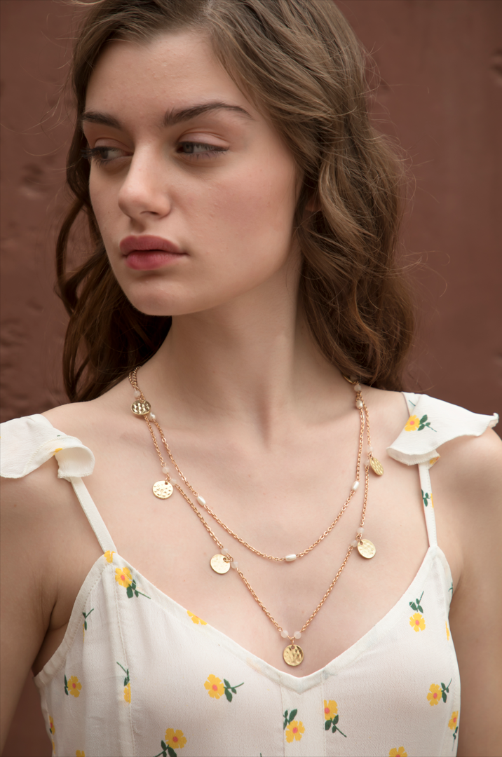 Bedazzled Layered Necklaces - MyraUSA