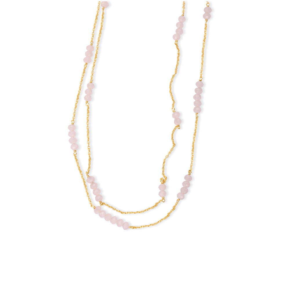 Lilac Vine Layered Necklace - MyraUSA