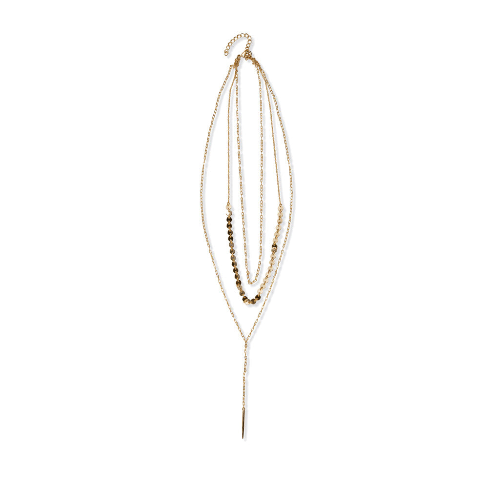 Elegant Moments Layered Necklace - MyraUSA