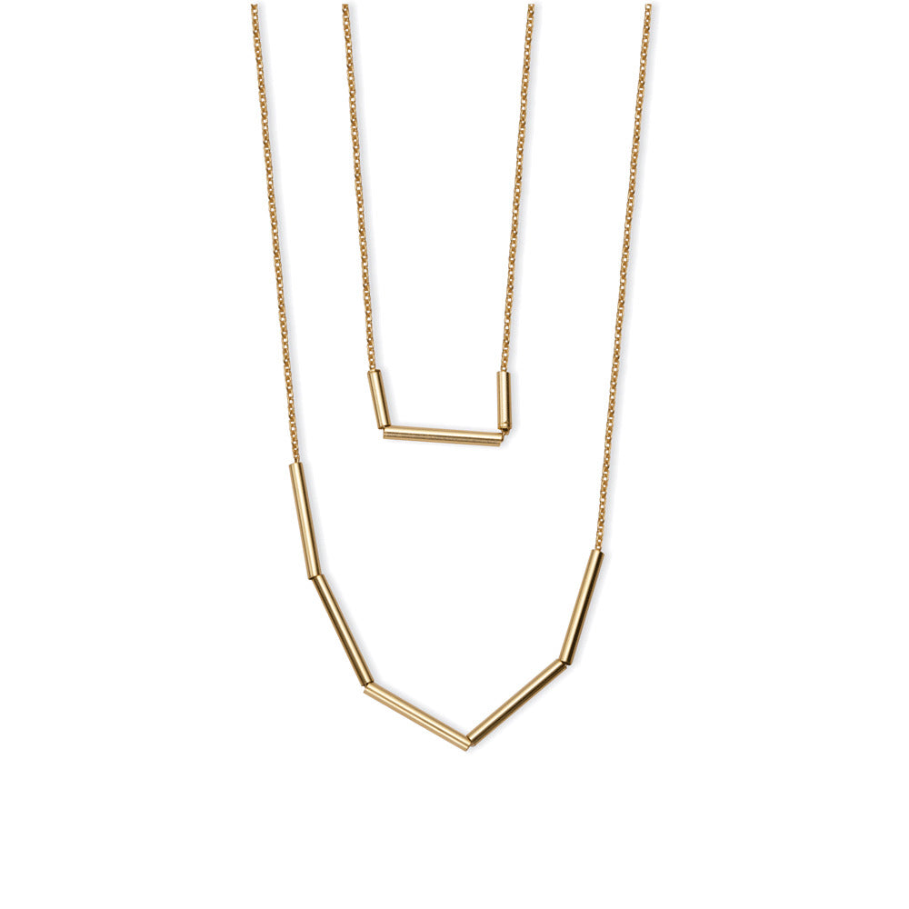 Bare Instincts Layered Necklace - MyraUSA