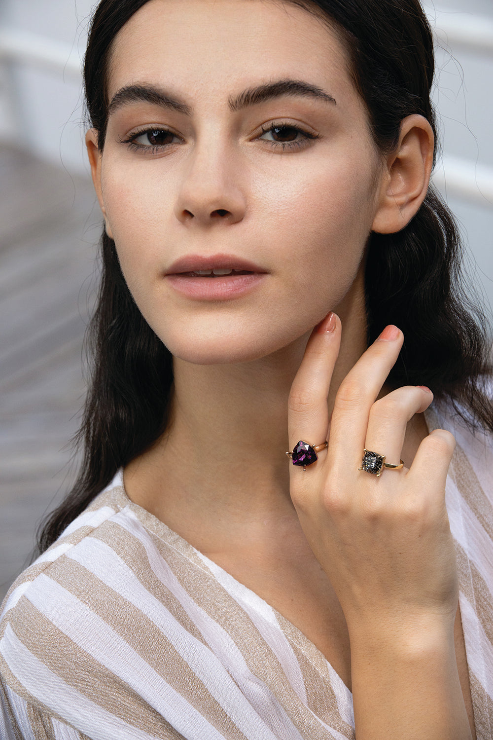 Black Forest Swarovski Ring - MyraUSA