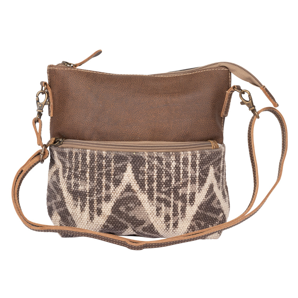 Coffee Canvas Small & Crossbody Bag - MyraUSA