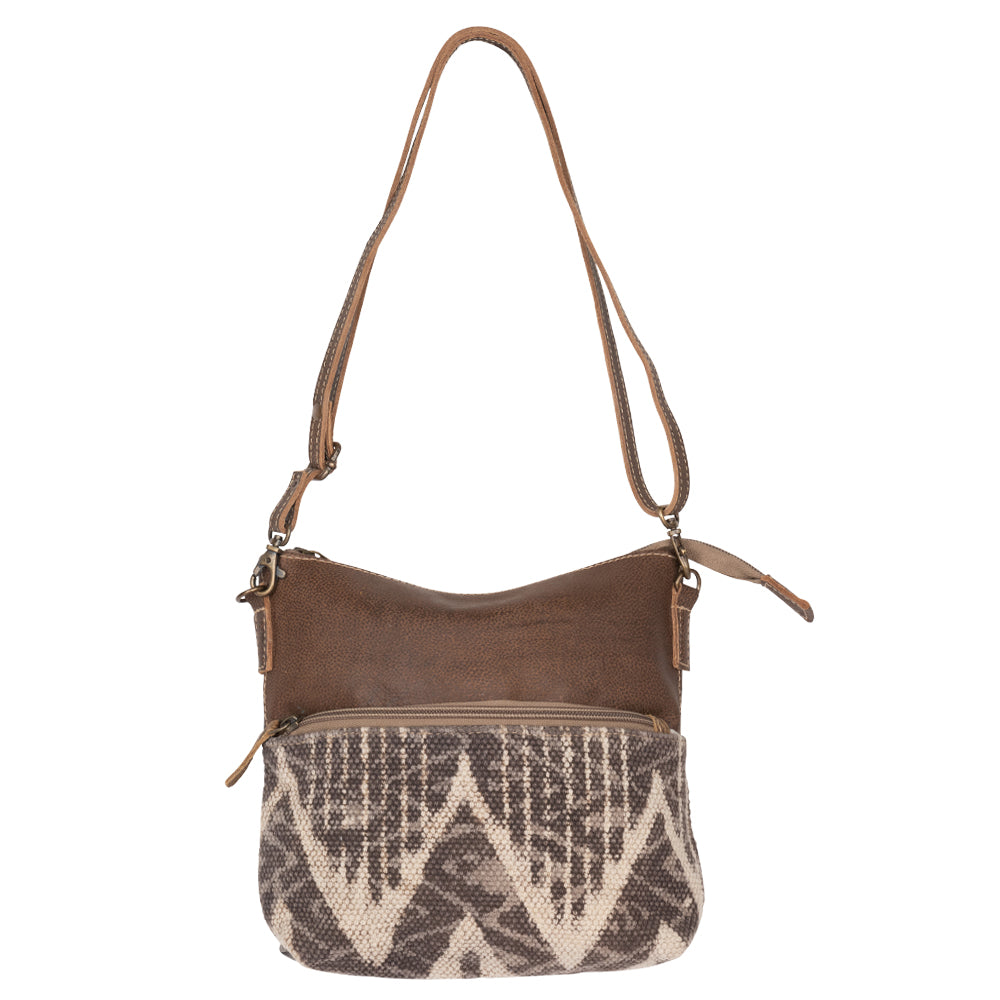 Coffee Canvas Small & Crossbody Bag - MyraUSA