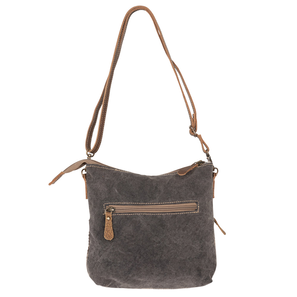 Coffee Canvas Small & Crossbody Bag - MyraUSA