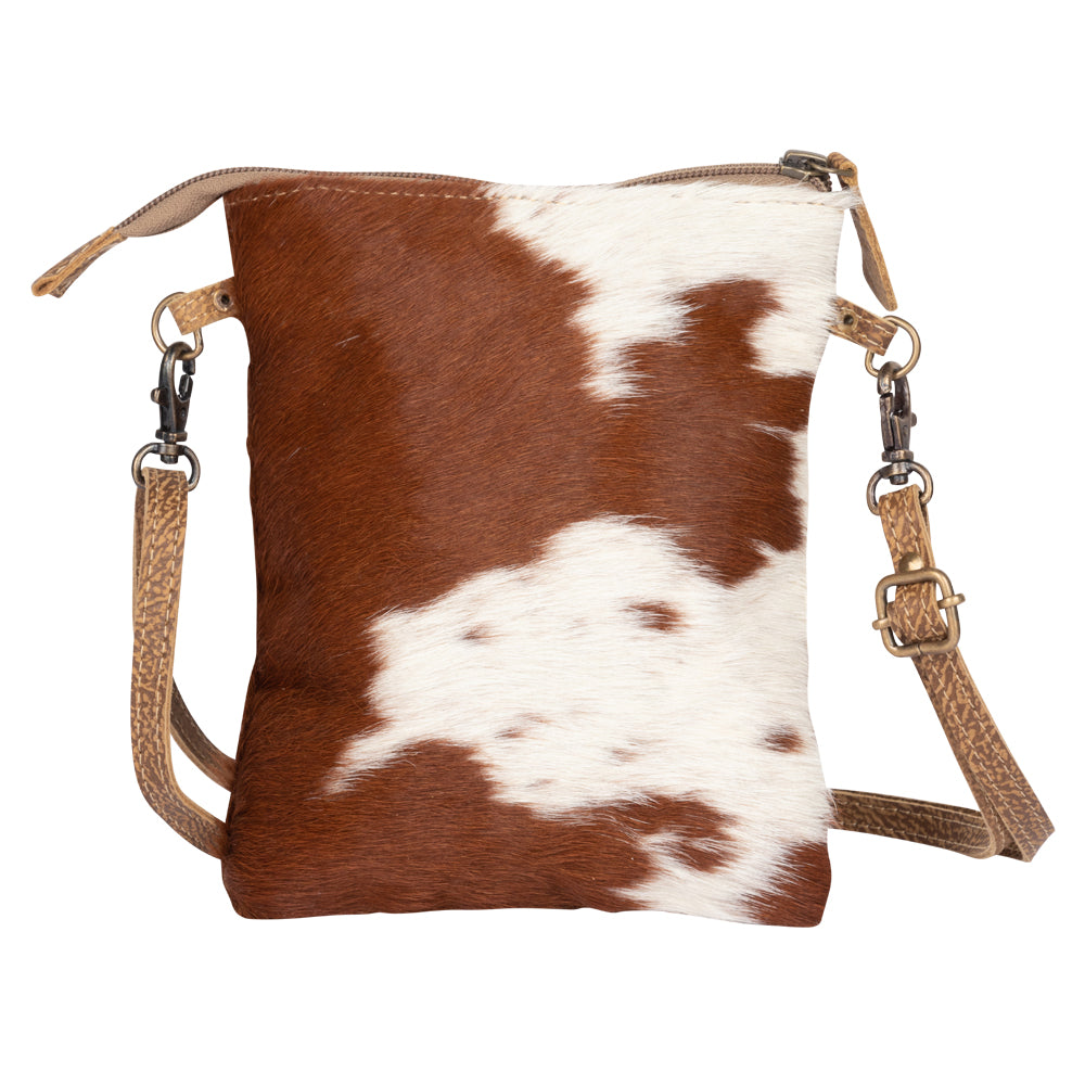 Leather Lithe Hairon Small Bag - MyraUSA