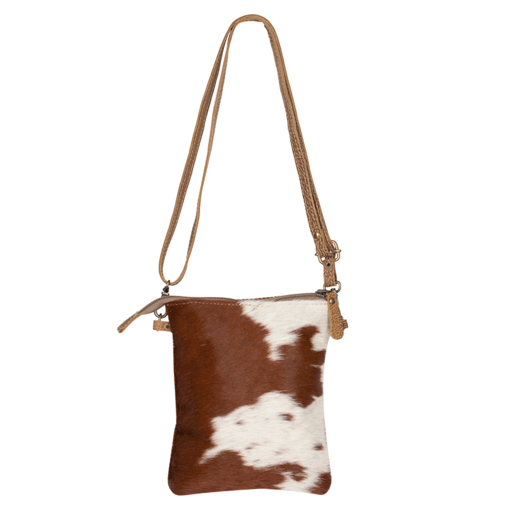 Leather Lithe Hairon Small Bag - MyraUSA