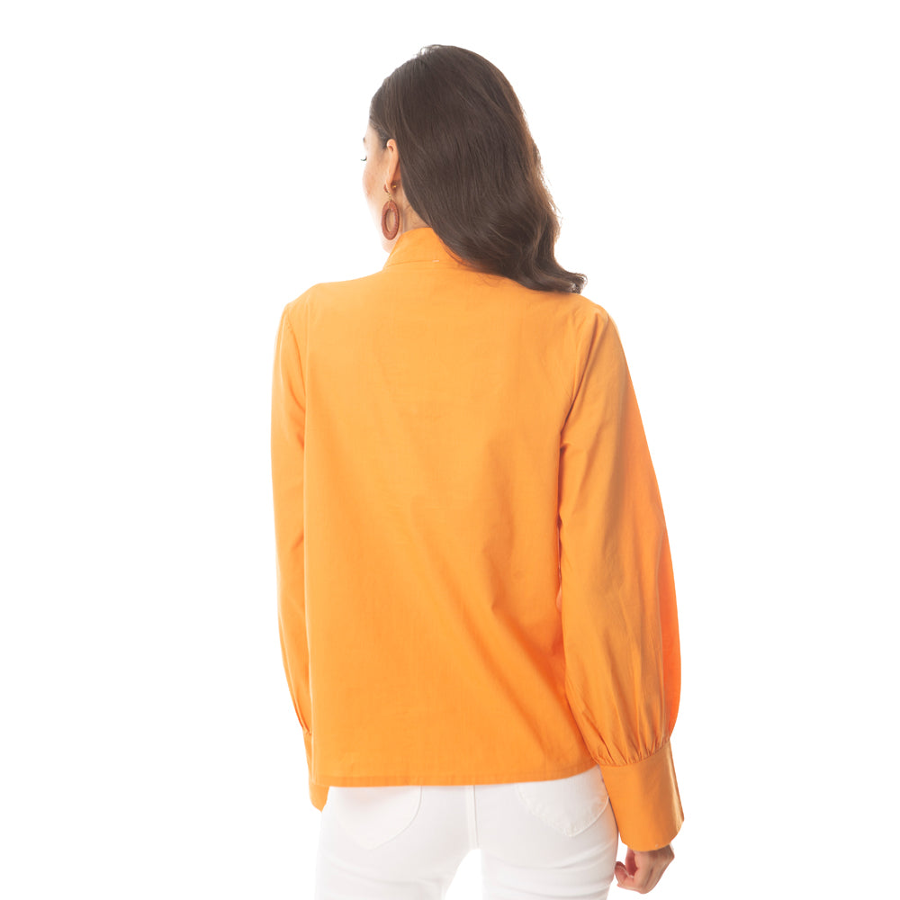 Pleets & Bow Shirt - MyraUSA