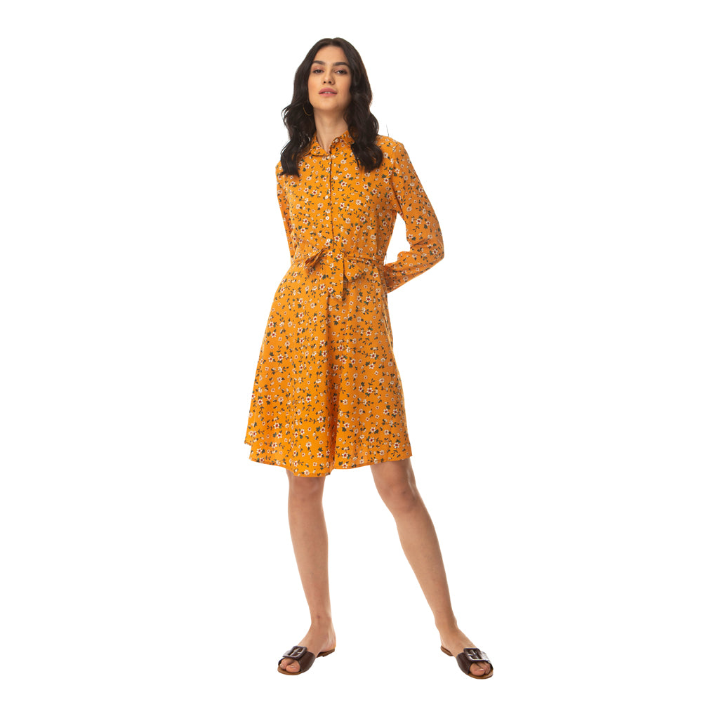 Jazzin' Belted Dress - MyraUSA