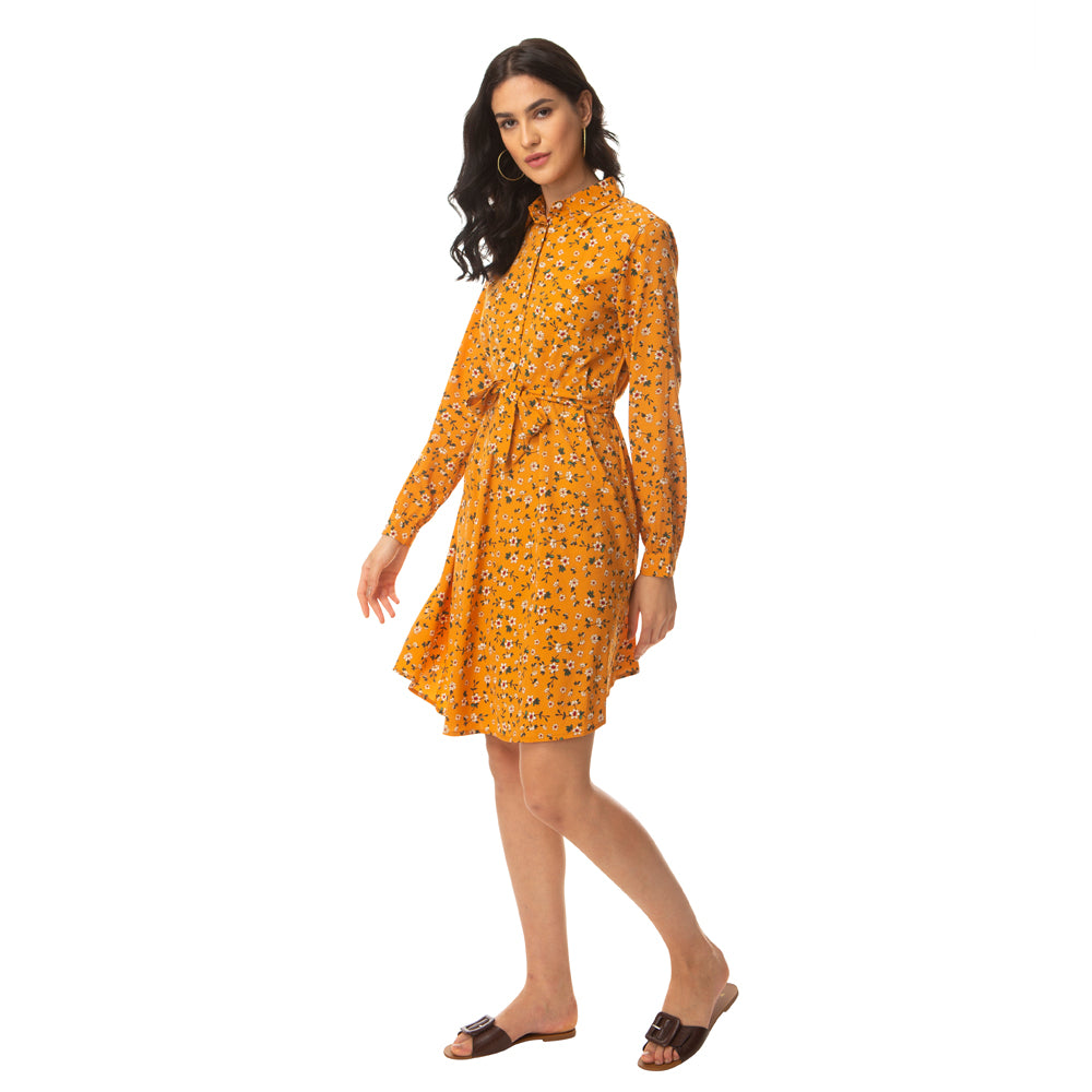 Jazzin' Belted Dress - MyraUSA
