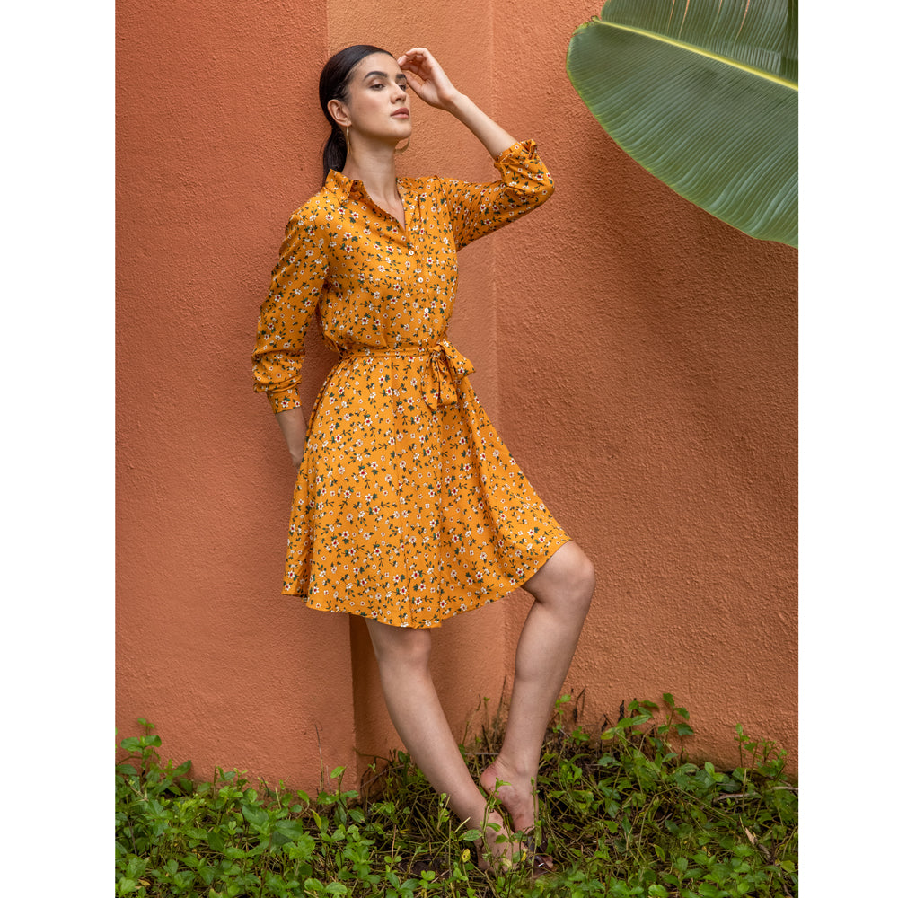 Jazzin' Belted Dress - MyraUSA