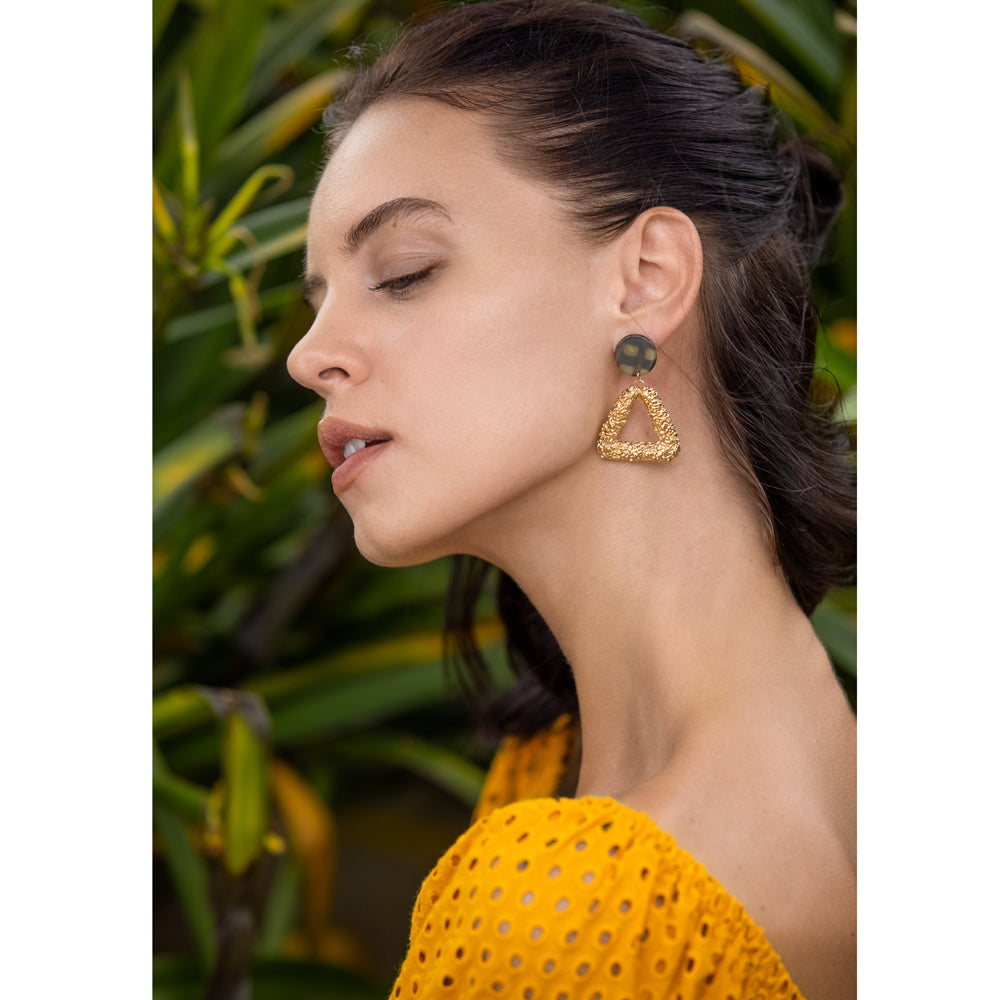 Enchanted Olive Earring - MyraUSA