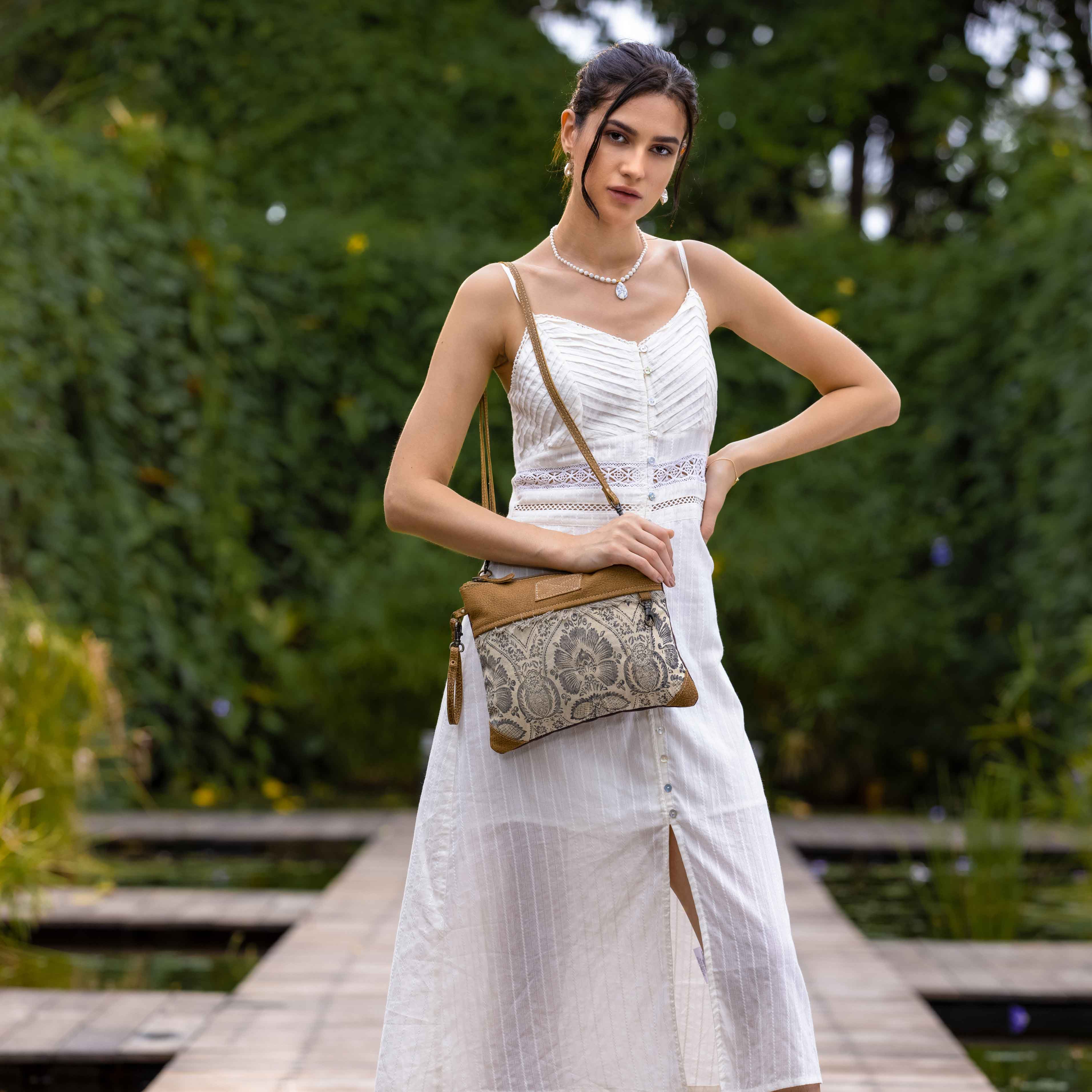 FLORAL FLOW SMALL & CROSS BODY BAG - MyraUSA