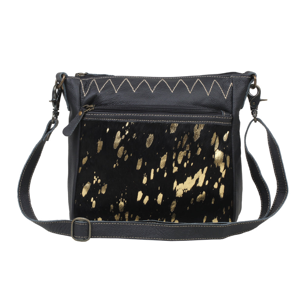 ZIGGY LEATHER AND HAIRON BAG - MyraUSA