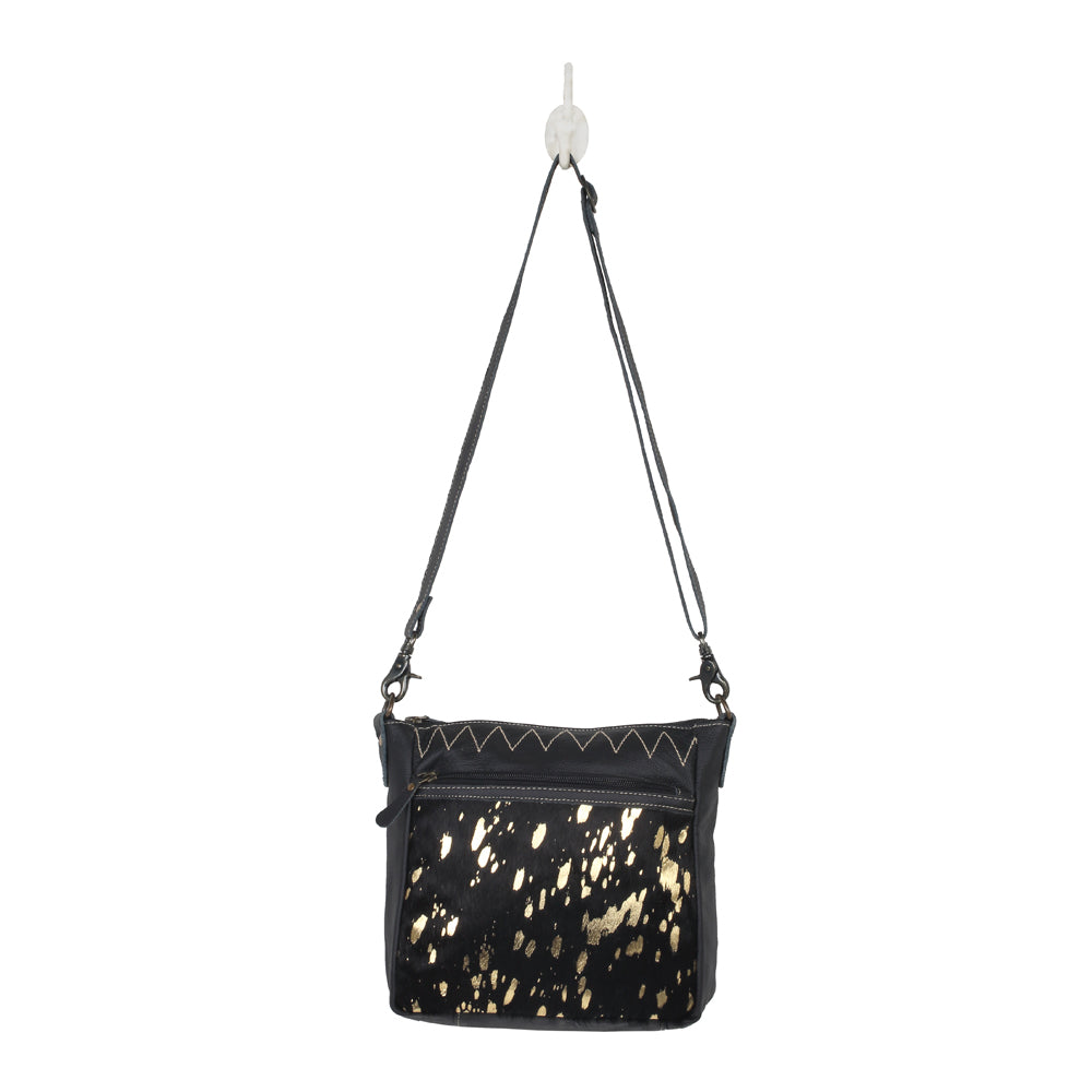 ZIGGY LEATHER AND HAIRON BAG - MyraUSA