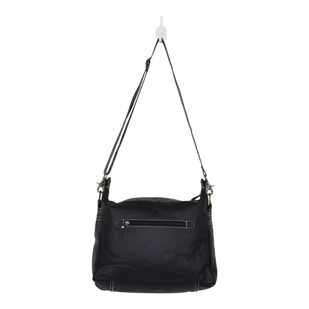 MODERN LEATHER AND HAIRON BAG - MyraUSA