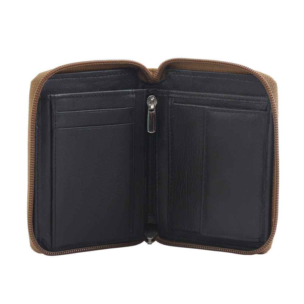 TEEN CRUSH LEATHER AND HAIRON WALLET - MyraUSA