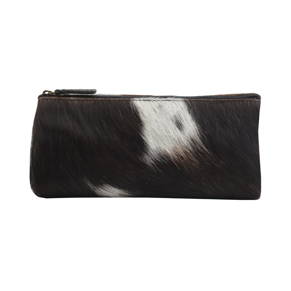 SILKY SLAYER LEATHER AND HAIRON MULTI POUCH - MyraUSA
