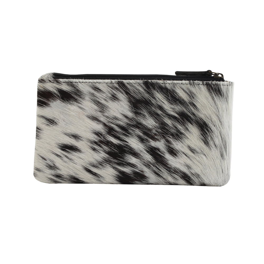 COOKIE CRUNCH LEATHER AND HAIRON WALLET - MyraUSA