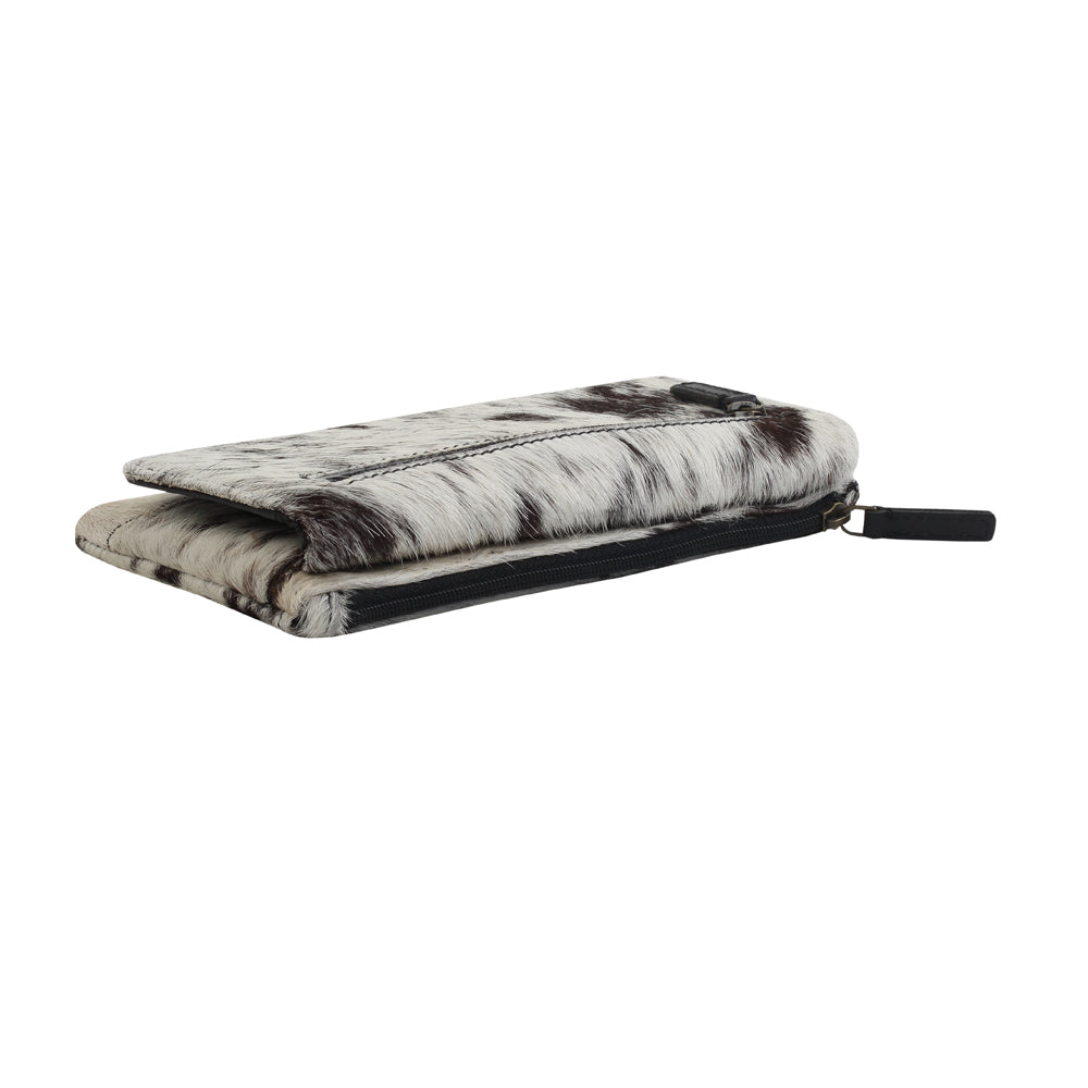 COOKIE CRUNCH LEATHER AND HAIRON WALLET - MyraUSA