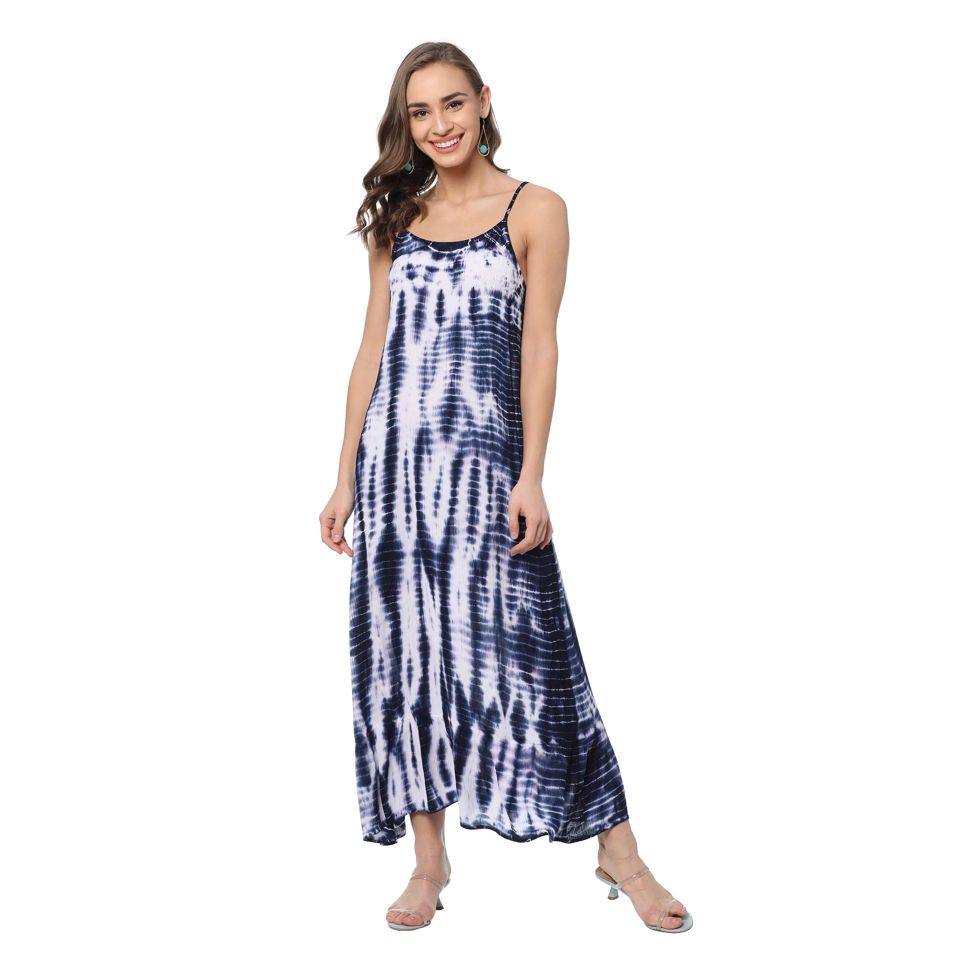 Blue Waves Dress - MyraUSA