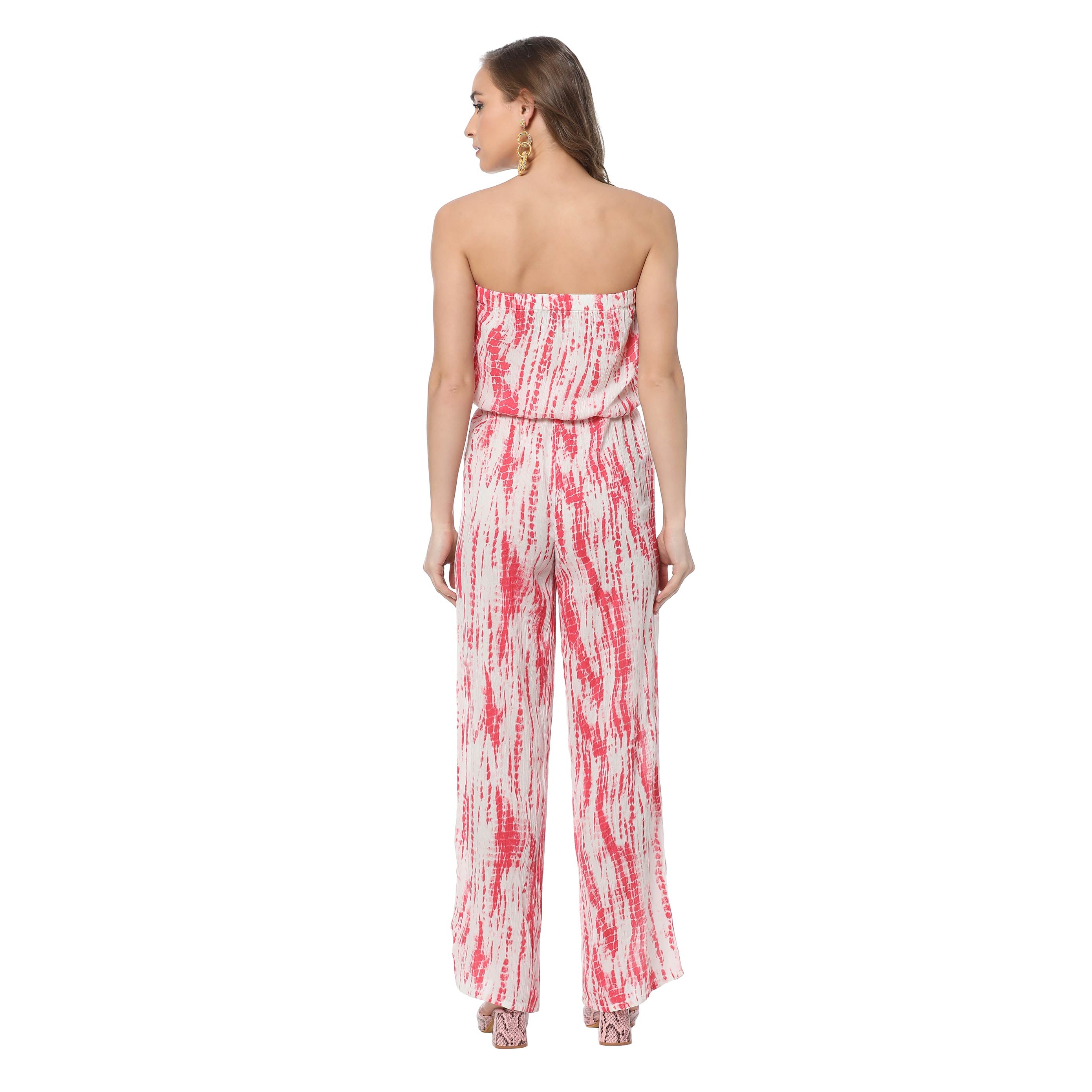 Ochre Strapless Jumpsuit - MyraUSA