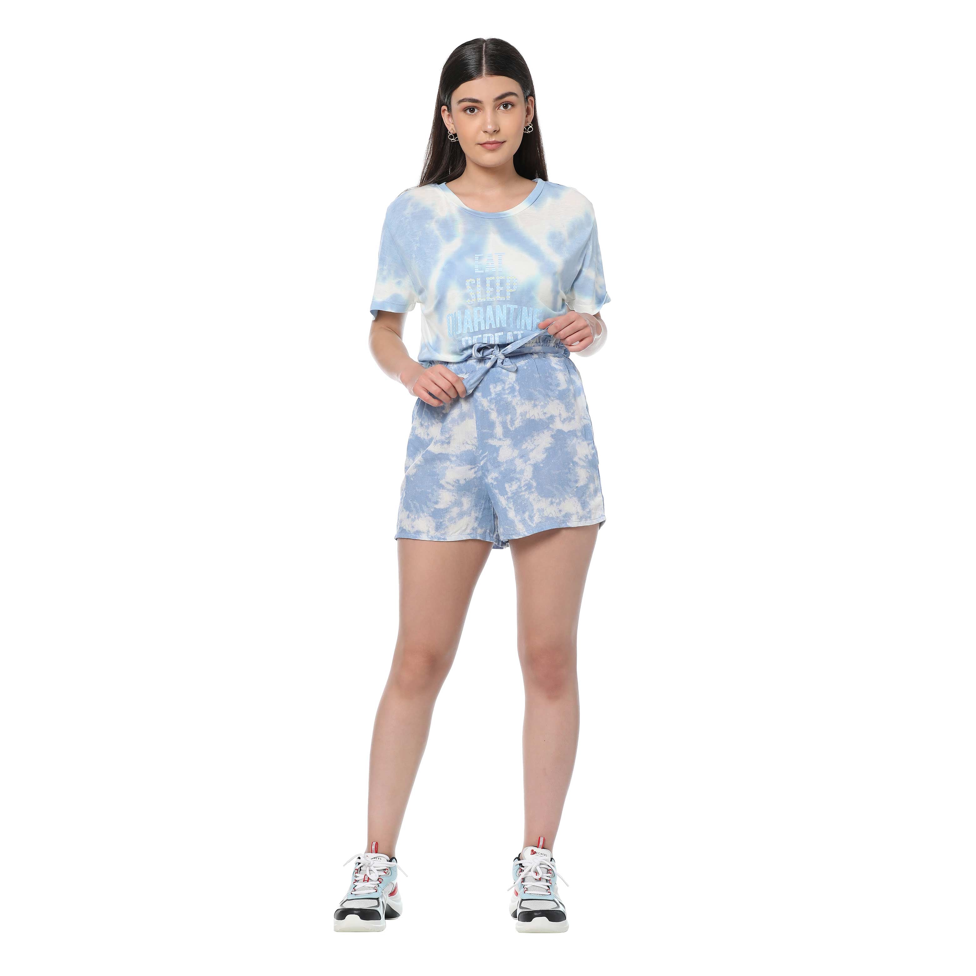 Wild Blue Shorts - MyraUSA