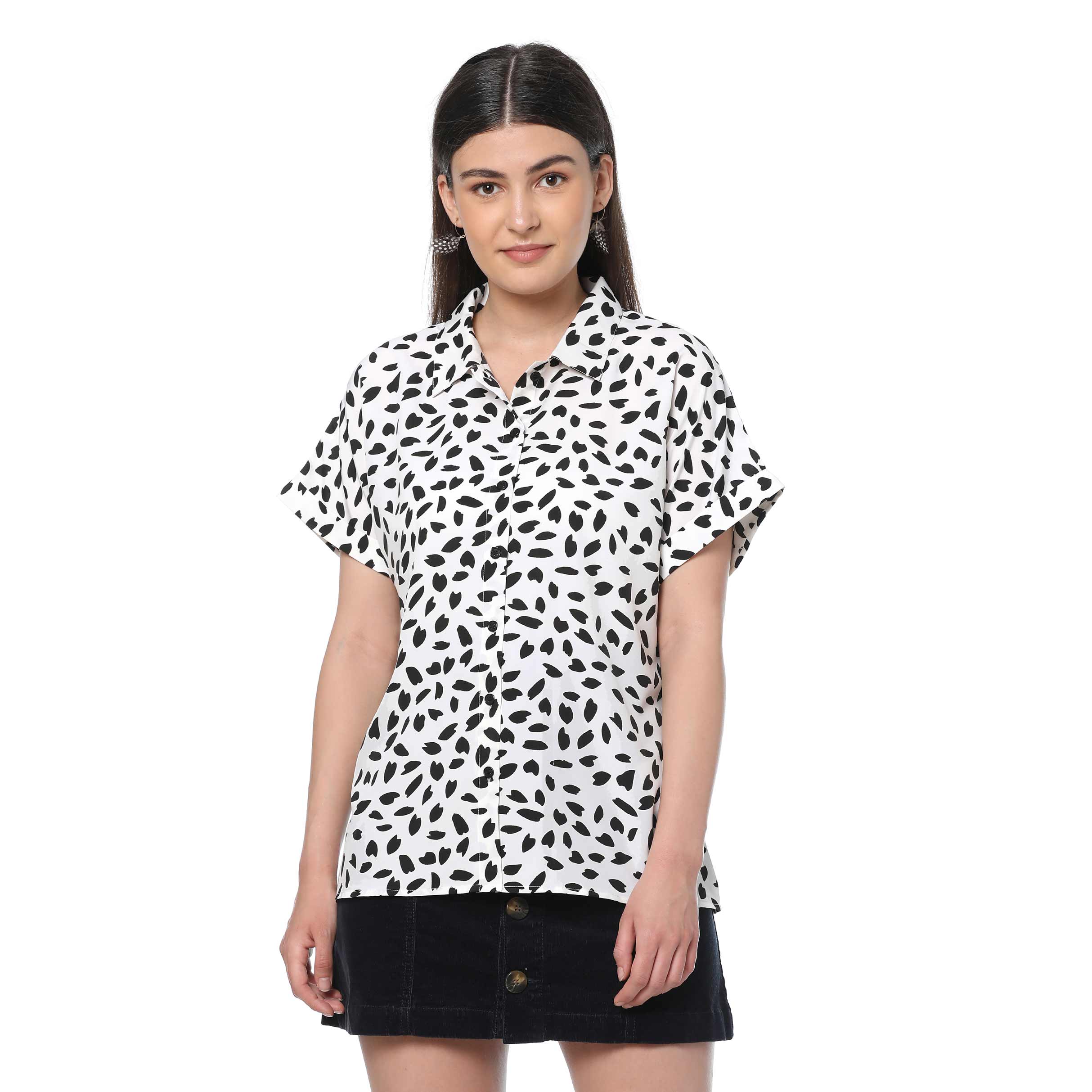 Monochromatic Sprinkles Shirt - MyraUSA