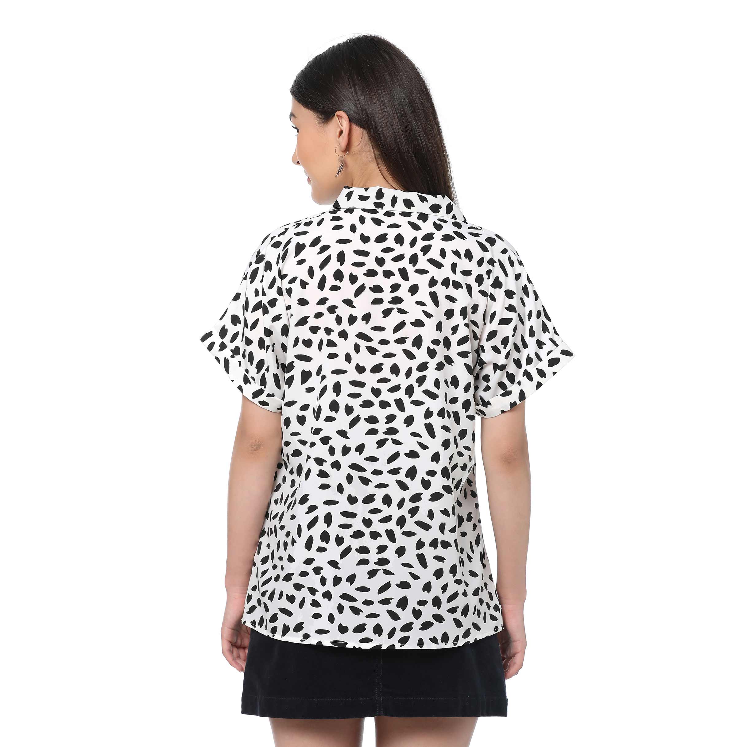 Monochromatic Sprinkles Shirt - MyraUSA