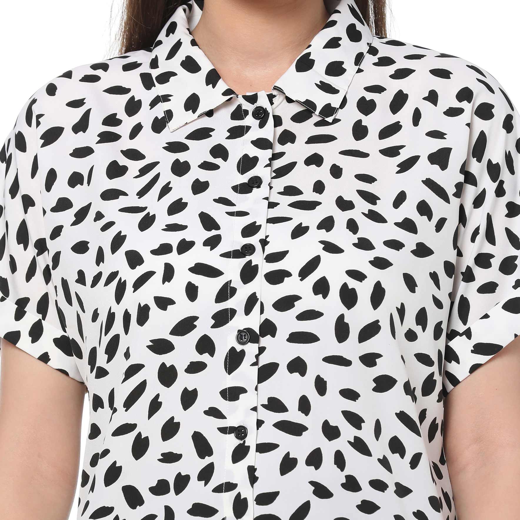 Monochromatic Sprinkles Shirt - MyraUSA
