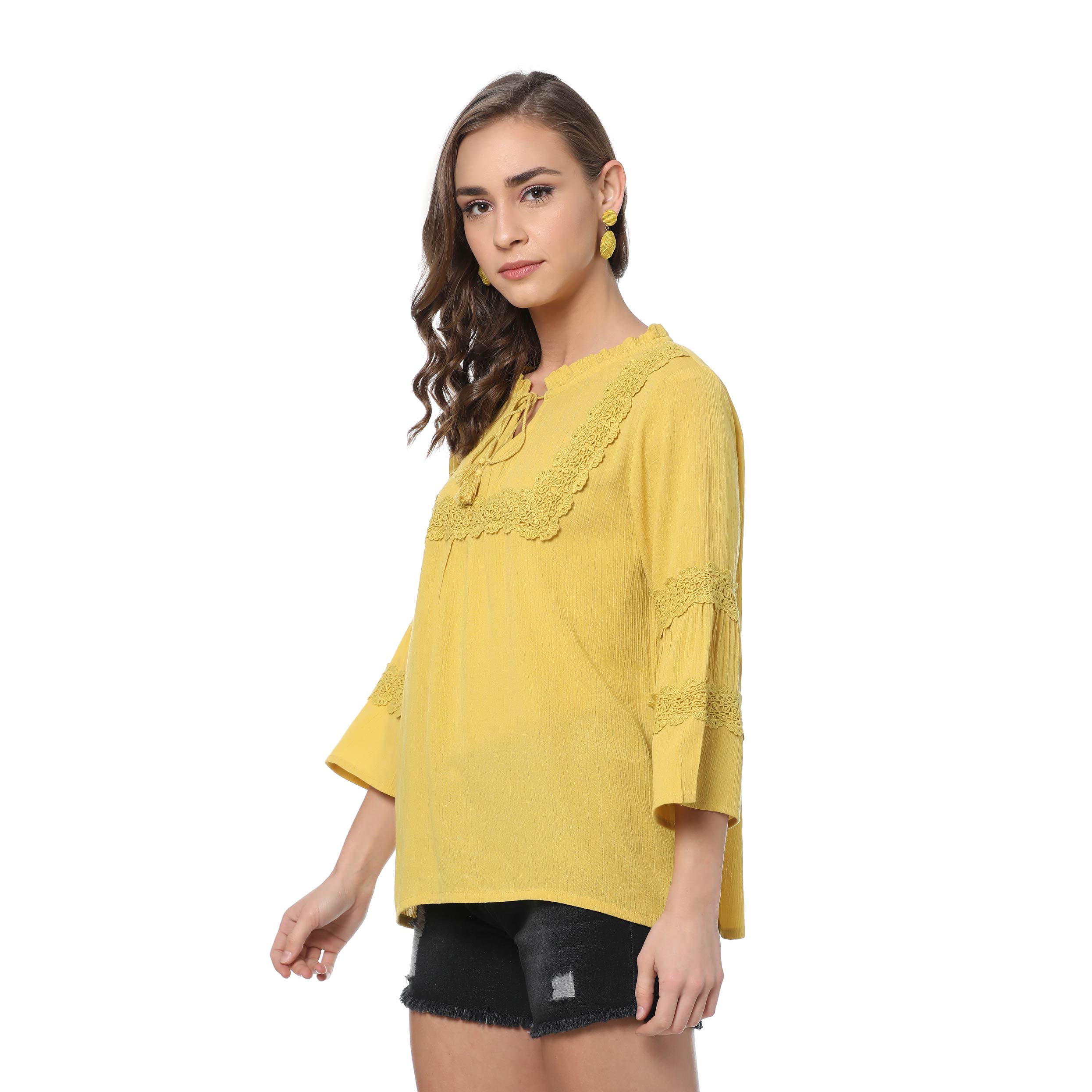 Yellow Bell Top - MyraUSA
