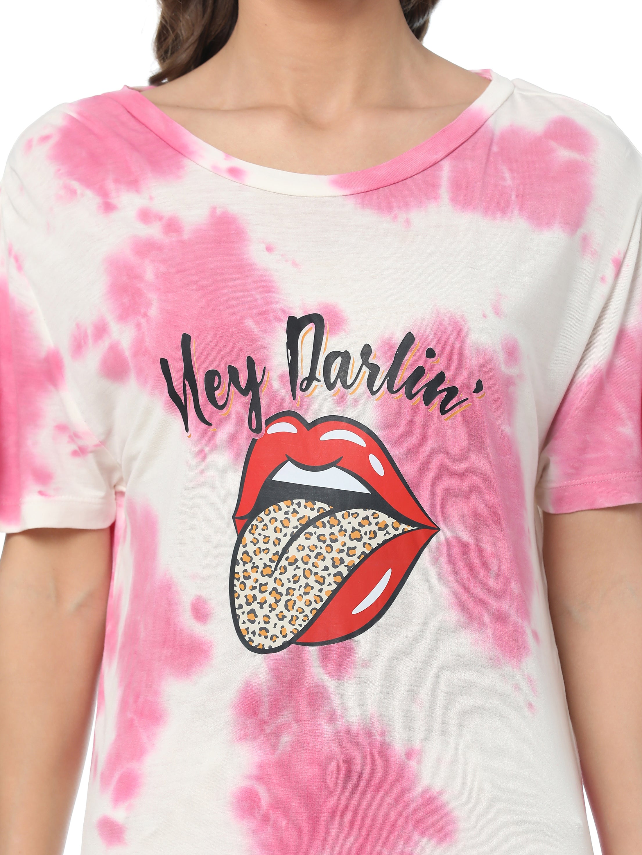 White Manic Tee - MyraUSA