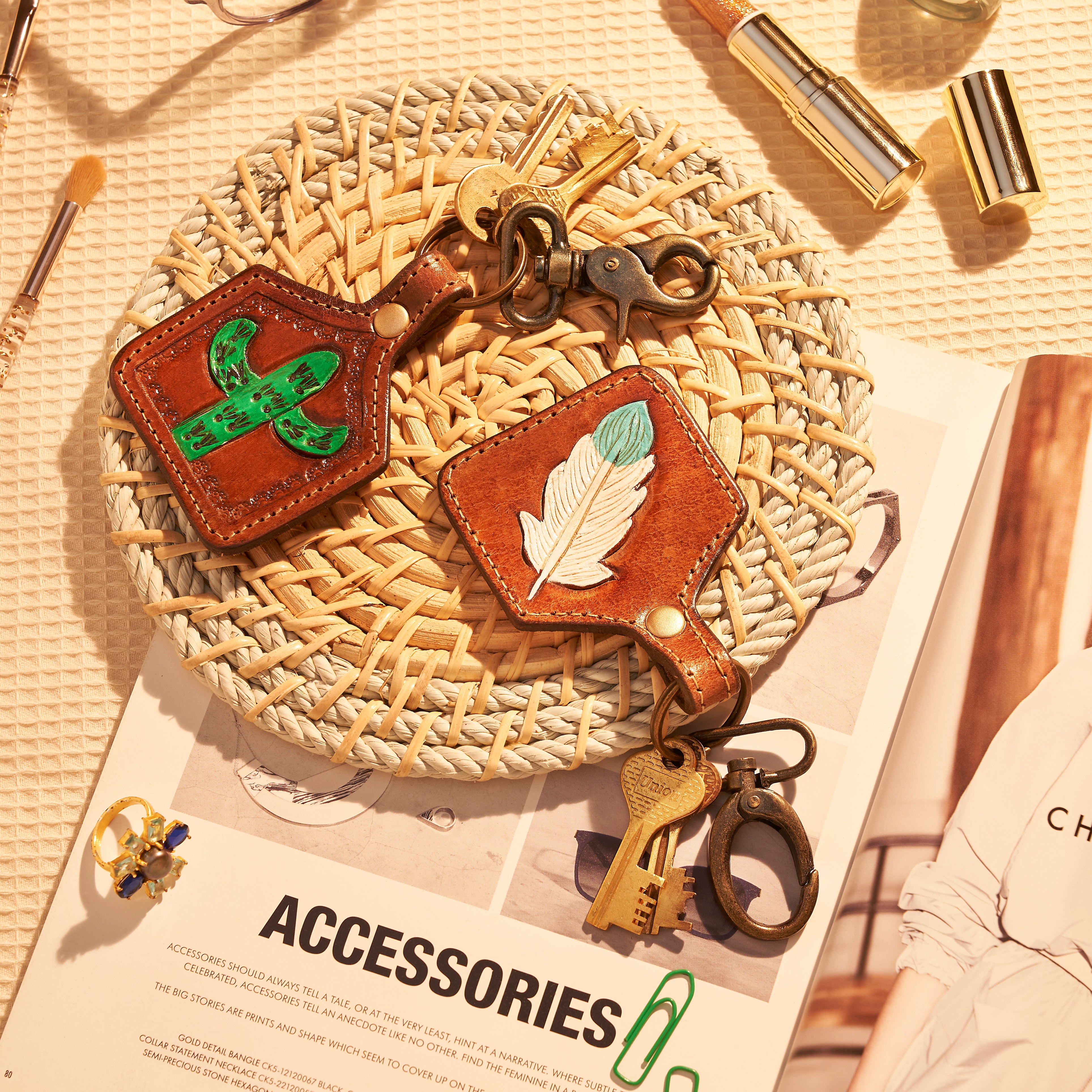 Succulent Keychain - MyraUSA