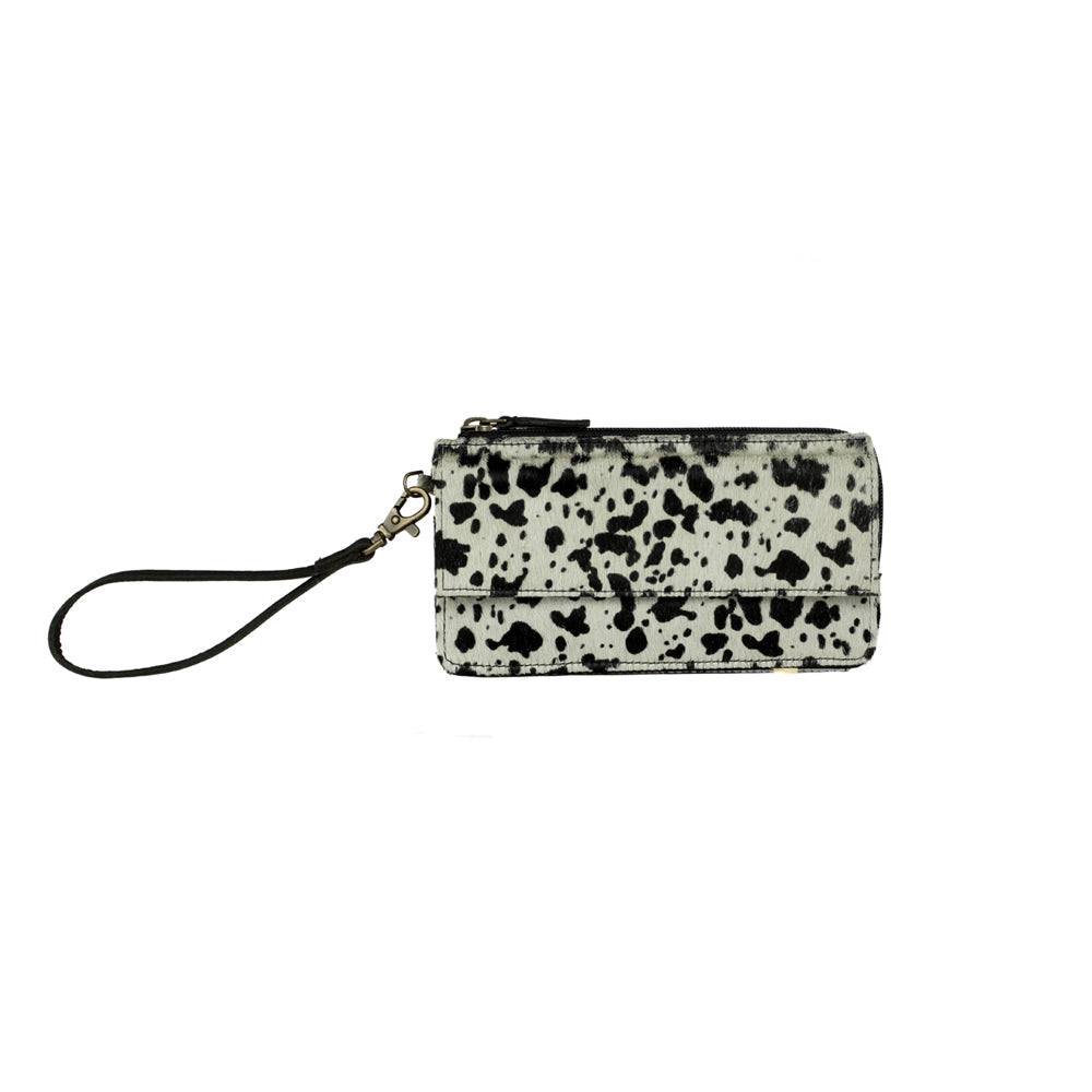 QUIRKY BLACK DALMATIAN WALLET - Myra USA