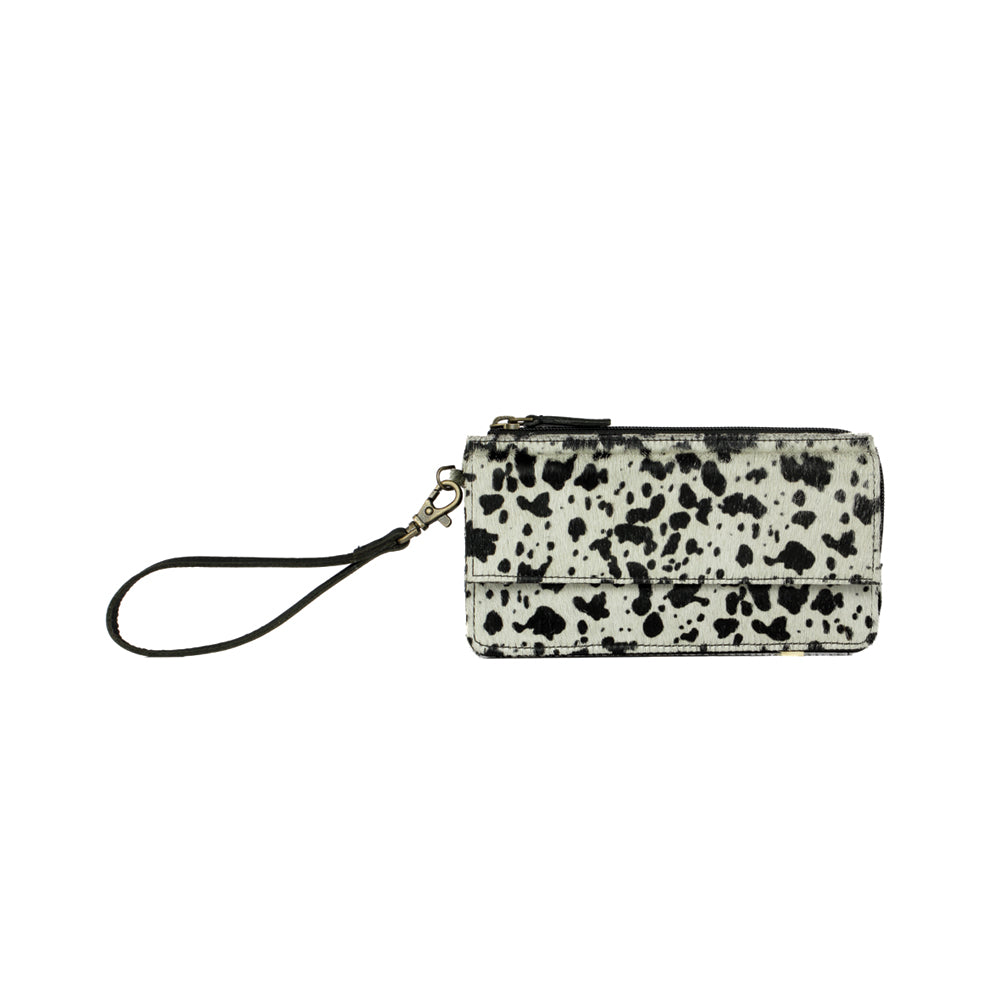 QUIRKY BLACK DALMATIAN WALLET - Myra USA