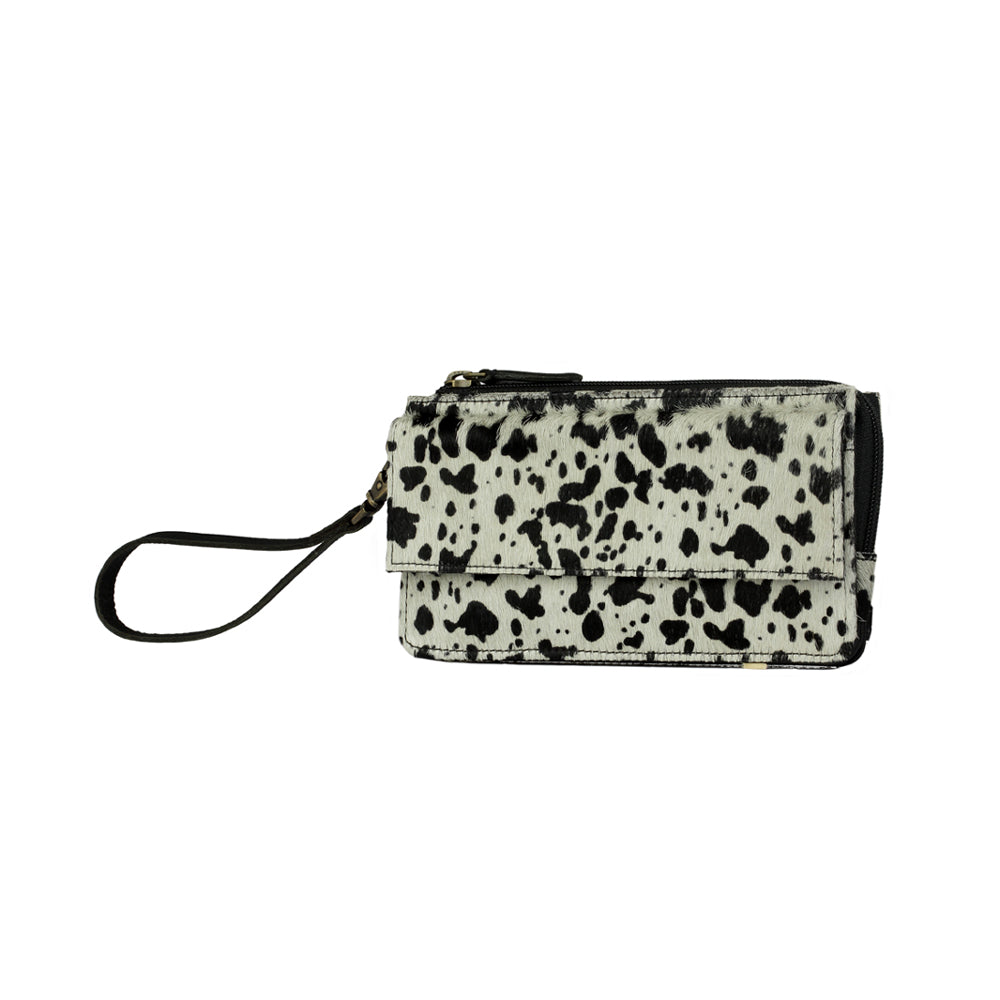 QUIRKY BLACK DALMATIAN WALLET - Myra USA
