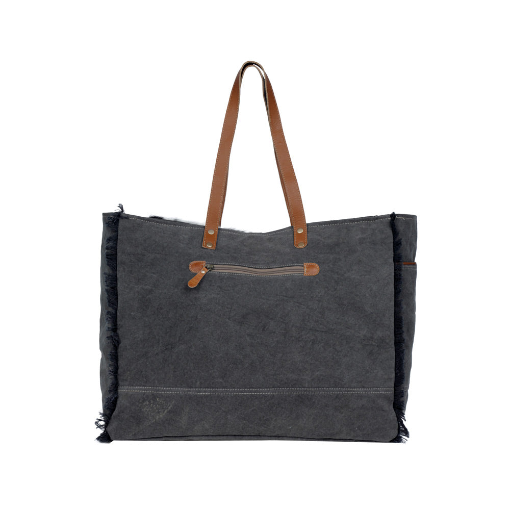Matty Affair Canvas & Hairon Bag - MyraUSA