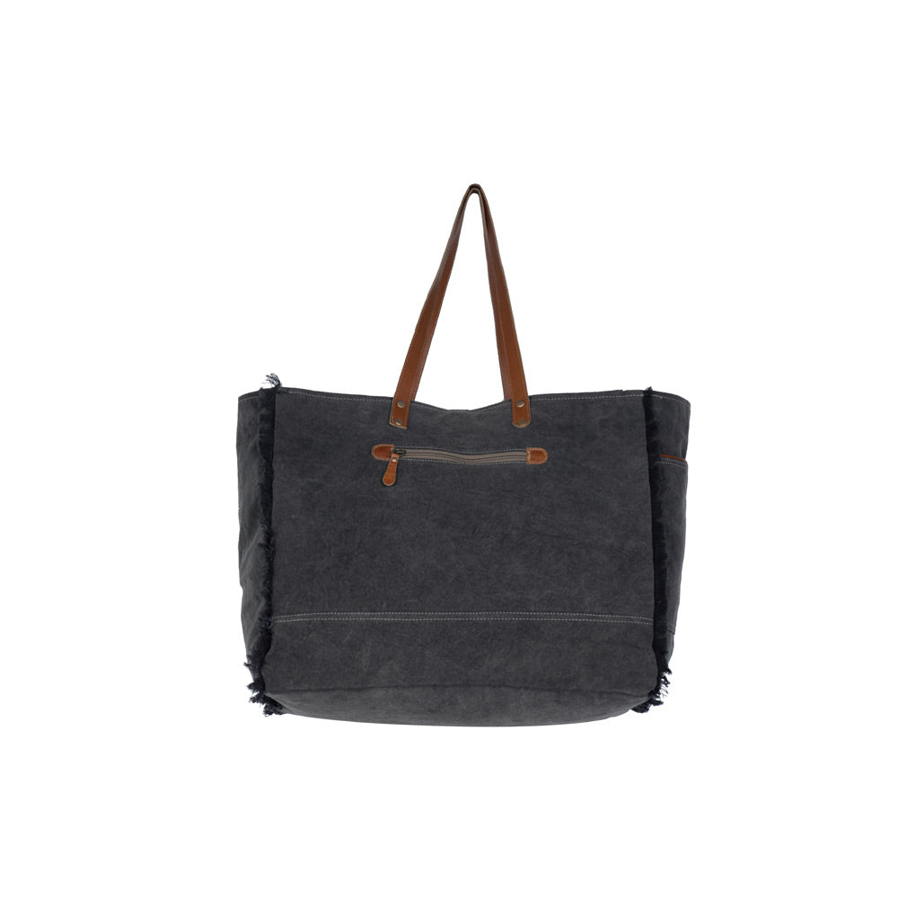 Matty Affair Canvas & Hairon Bag - MyraUSA