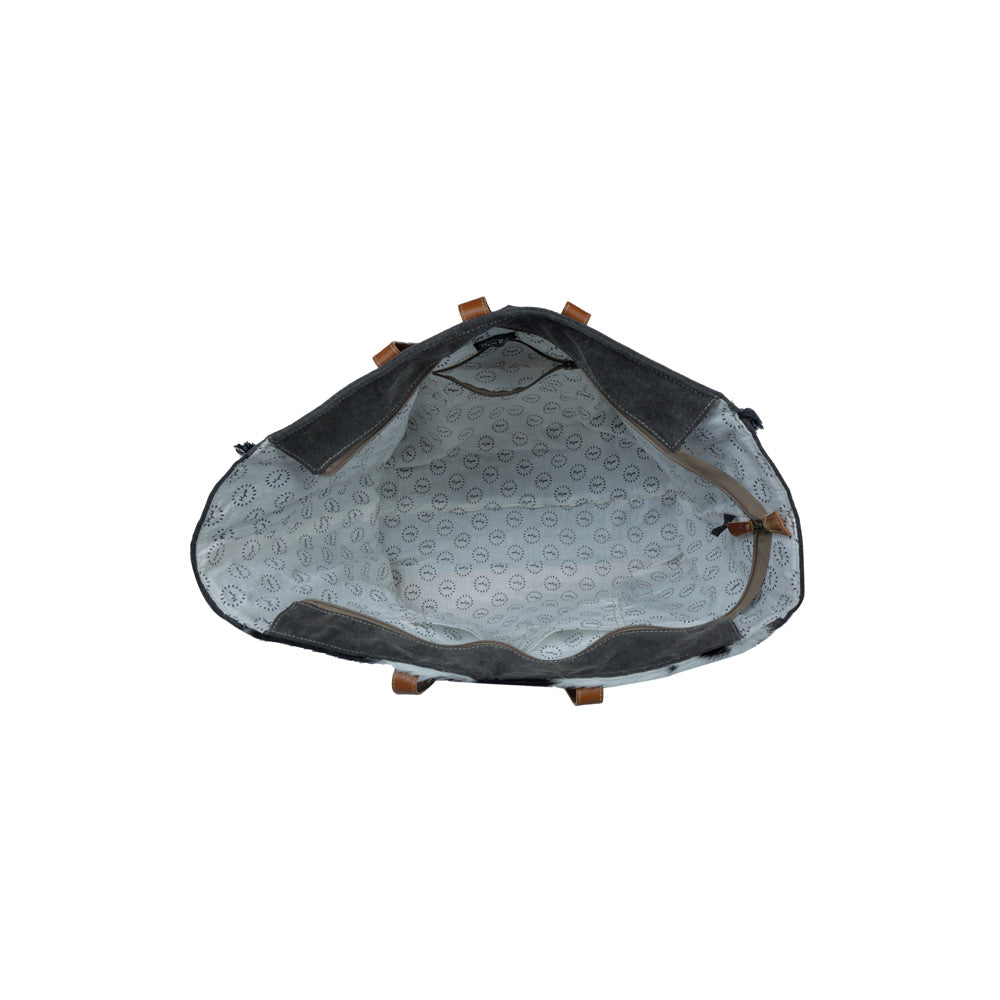 Matty Affair Canvas & Hairon Bag - MyraUSA