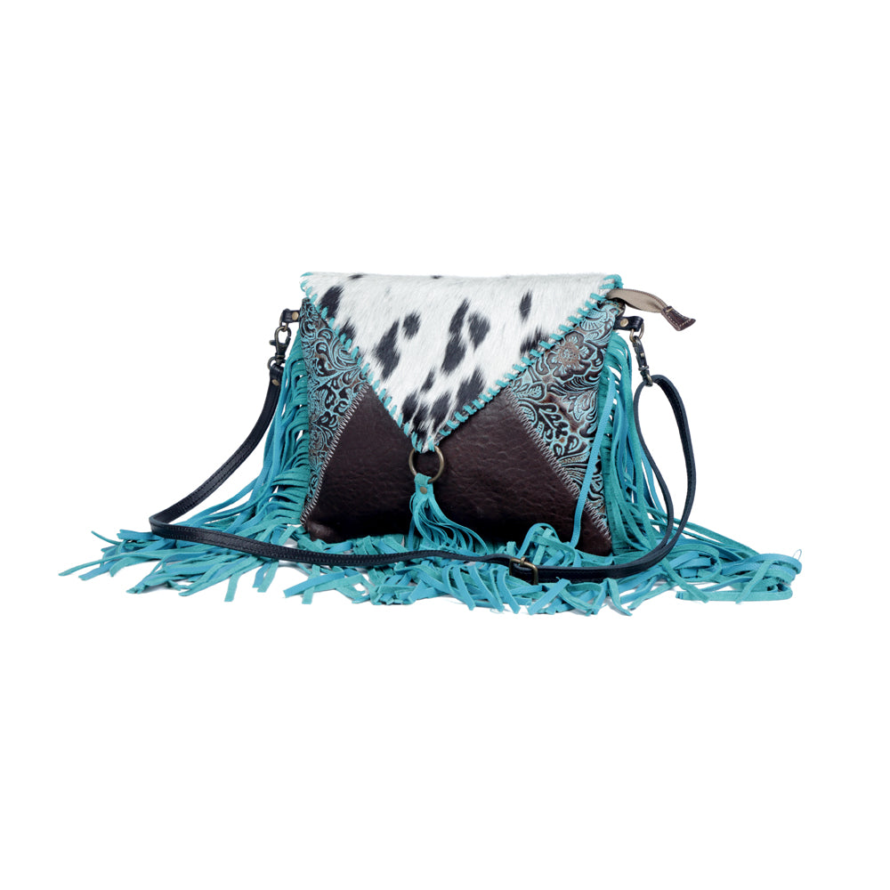 Efferverscence Leather & Hairon Bag - Myra USA
