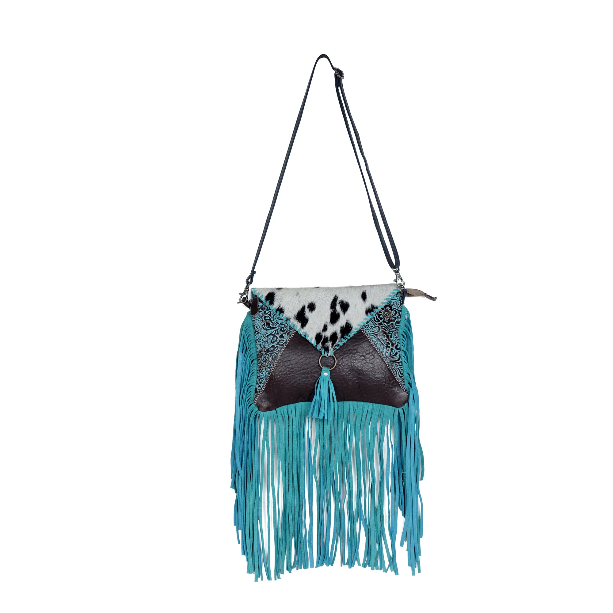 Efferverscence Leather & Hairon Bag - Myra USA