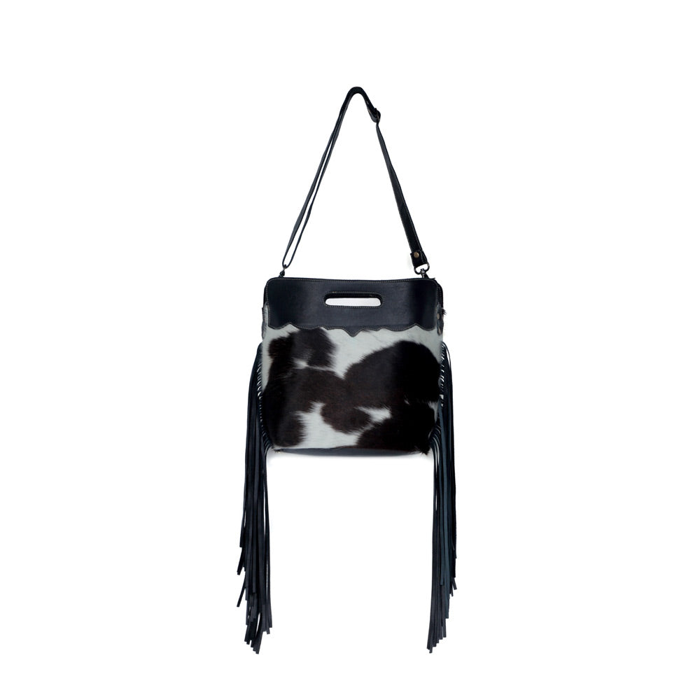 Eclectic Embossed Hand-Tooled Bag - Myra USA