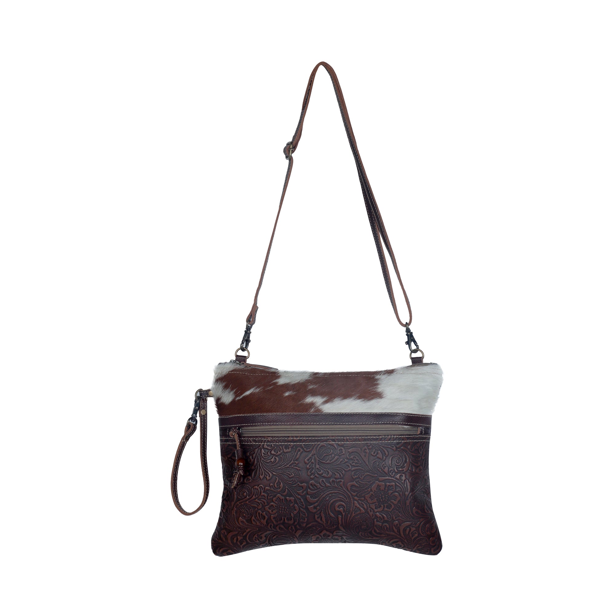 Halcyon Leather & Hairon Bag - Myra USA