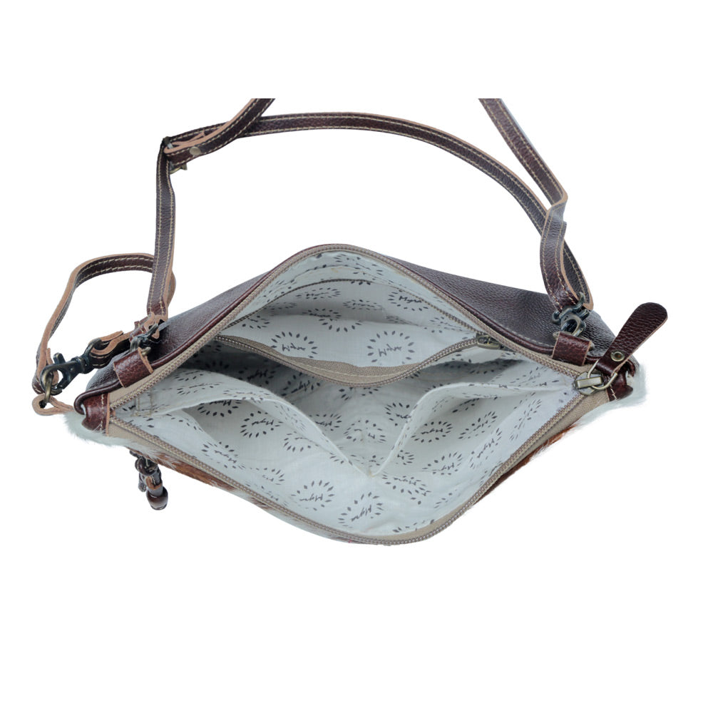 Halcyon Leather & Hairon Bag - Myra USA