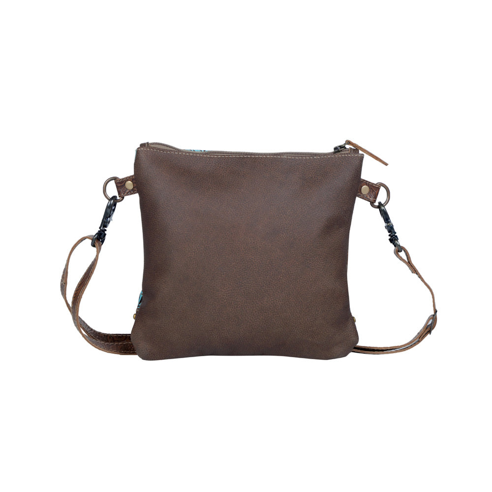 Azure Aesthetic Leather & Hairon Bag - Myra USA